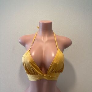 Yellow Halter Bralette